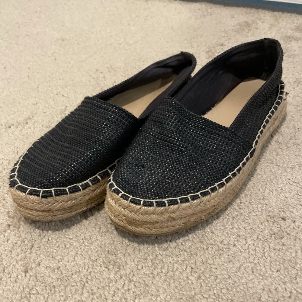 Zara platform Raffia espadrilles - Picture 6 of 7